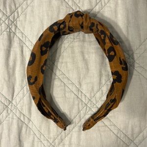 Madewell Leopard Headband